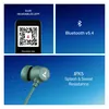 boAt Rockerz 301 ANC wireless neckband earphones with active noise cancellation in Sage Green, Hearables app, Bluetooth 5.4 and IPX5 feature card