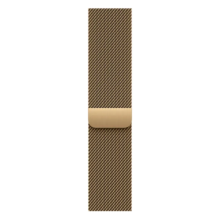 Radiant Gold Milanese Loop for Apple Watch, shown on its own