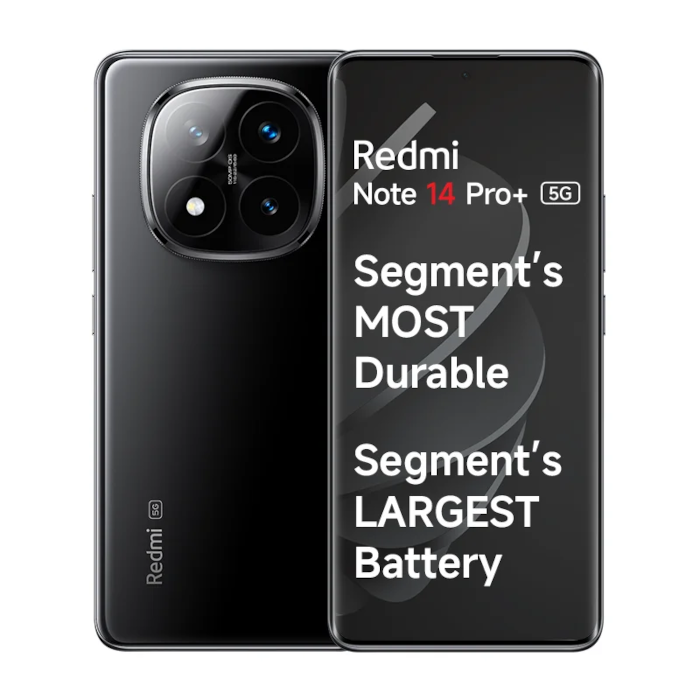 Redmi Note 14 Pro+ 5G, 8/128GB, Titan Black
