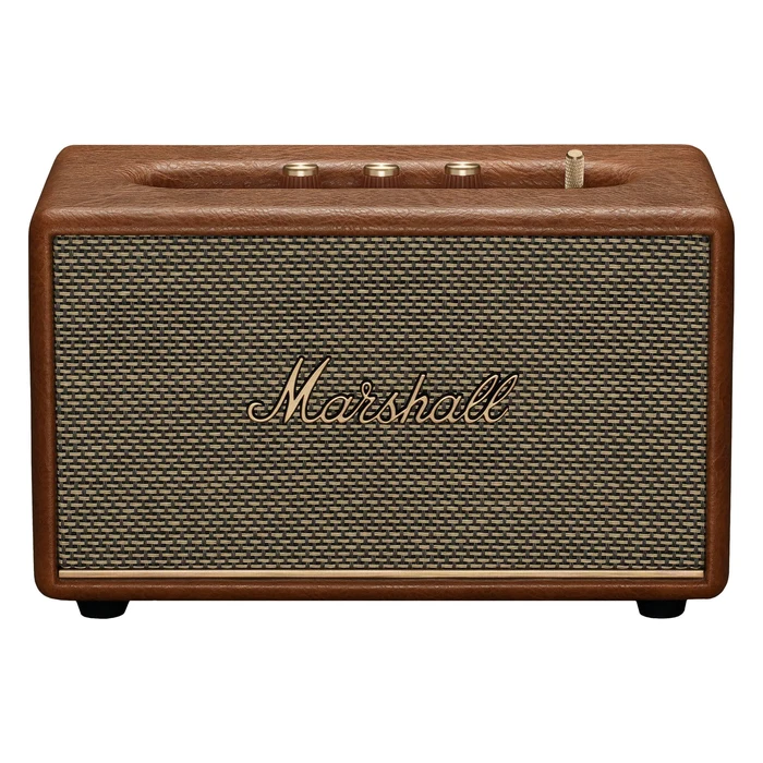 Marshall Acton III Bluetooth home speaker in Brown, front view