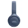JBL Tune 520BT wireless on-ear headphones in Blue, right ear cup side view