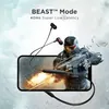 boAt Rockerz 245 Pro wireless neckband earphones in Fusion Black, feature card: BEAST Mode 40 ms low latency for mobile games