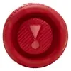 JBL Flip 7 portable Bluetooth speaker in Red, end cap view