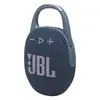JBL Clip 5 portable Bluetooth speaker in Blue, angled view