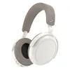 Sennheiser Momentum 4 Wireless noise cancelling headphones in White, angled front view