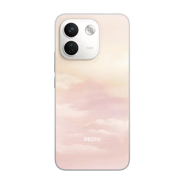 Redmi Note 17 Pro Max 5G in Secret Sunrise, back view