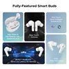 boAt Airdopes 131 Elite ANC true wireless earbuds in Active White, feature tiles: IWP pairing, touch controls, BEAST Mode, voice assistant, IPX5