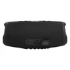 JBL Charge 5 Wi-Fi portable Bluetooth speaker in Black, back view with USB-C and USB-A ports