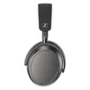 Sennheiser Momentum 4 Wireless noise cancelling headphones in Graphite, side view of the right ear cup