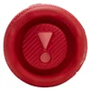 JBL Flip 7 portable Bluetooth speaker in Red, end cap view