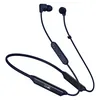 boAt Rockerz Trinity wireless neckband earphones in Just Blue, full neckband with the earbuds and the 3-button remote