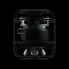 Apple HomePod (2nd Generation) smart speaker in Midnight, cutaway showing the woofer and five tweeters