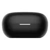 boAt Airdopes Bliss ANC true wireless earbuds in Royal Black, closed charging case, front with status LED