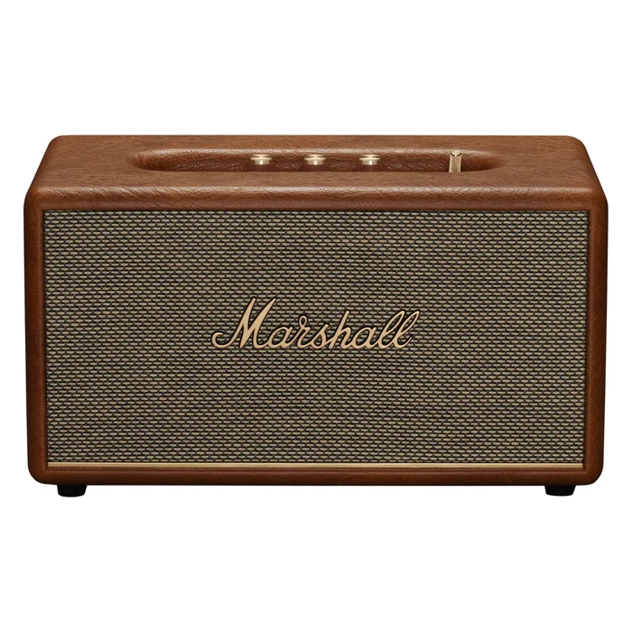 Marshall Stanmore III Bluetooth home speaker in Brown, front view