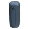 JBL Grip portable Bluetooth speaker in Blue, back view with rope loop and light panel