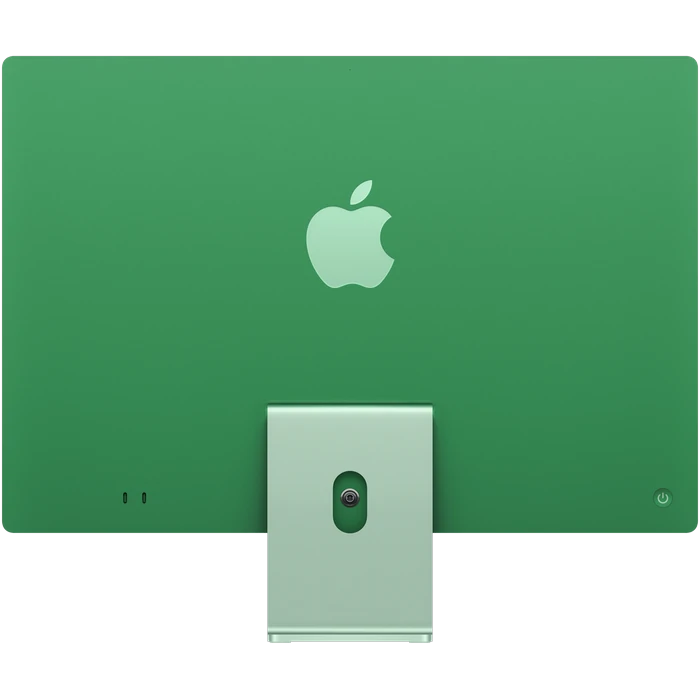 Apple iMac 24-inch M4 in Green, back view