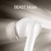 boAt Airdopes 148 Gen 2 true wireless earbuds in Active White, earbud close-up, BEAST Mode 65 ms low latency