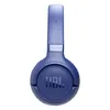 JBL Tune 680NC wireless on-ear noise cancelling headphones in Blue, left ear cup side view