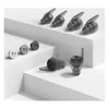 Sennheiser SoundProtex Plus reusable hearing protection earplugs in Black, ear tips, filters and earplugs on display