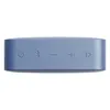 JBL Go Essential 2 portable Bluetooth speaker in Blue, top view with the control buttons
