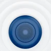 boAt Stone 135 portable Bluetooth speaker in Bold Blue, front view of the speaker grille