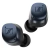 Sennheiser Momentum True Wireless 4 noise cancelling earbuds in Denim, pair of earbuds, front view