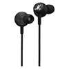 Marshall Mode USB-C wired earphones in Black, front and back view of the earbuds