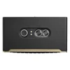 JBL Authentics 500 smart home speaker in Black, top view with volume, bass and treble knobs