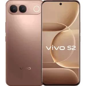 Vivo S2 5G in Regal Bronze, back and front views