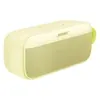 Bose SoundLink Plus portable Bluetooth speaker in Citrus Yellow, angled view from the left