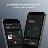 boAt Nirvana Ion ANC true wireless earbuds in Blazing Comet, boAt Adaptive EQ by Mimi in the Hearables app