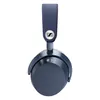 Sennheiser Momentum 5 Wireless noise cancelling headphones in Denim, side view of the ear cup