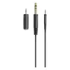 Sennheiser HD 599 SE open-back headphones in Black, cables and 6.3 mm adapter from the box