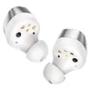 Sennheiser Momentum True Wireless 4 noise cancelling earbuds in White Silver, inner side of both earbuds with ear tips