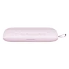 Bose SoundLink Flex (2nd Gen) portable Bluetooth speaker in Petal Pink, top view of the control buttons