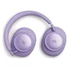 JBL Live 780NC noise cancelling headphones in Purple, ear cups swivelled flat