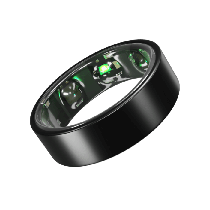 Smart Ring, Size 6, Matte Black