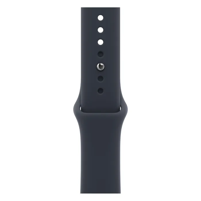 Navy Blue Sport Band for Apple Watch, shown on its own