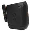 JBL PartyBox Encore 2 Bluetooth party speaker in Black, side view with the mic in its holder