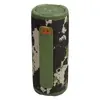 JBL Grip portable Bluetooth speaker in Squad, back view with rope loop and light panel