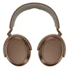 Sennheiser Momentum 4 Wireless noise cancelling headphones in Brown, ear cups turned flat