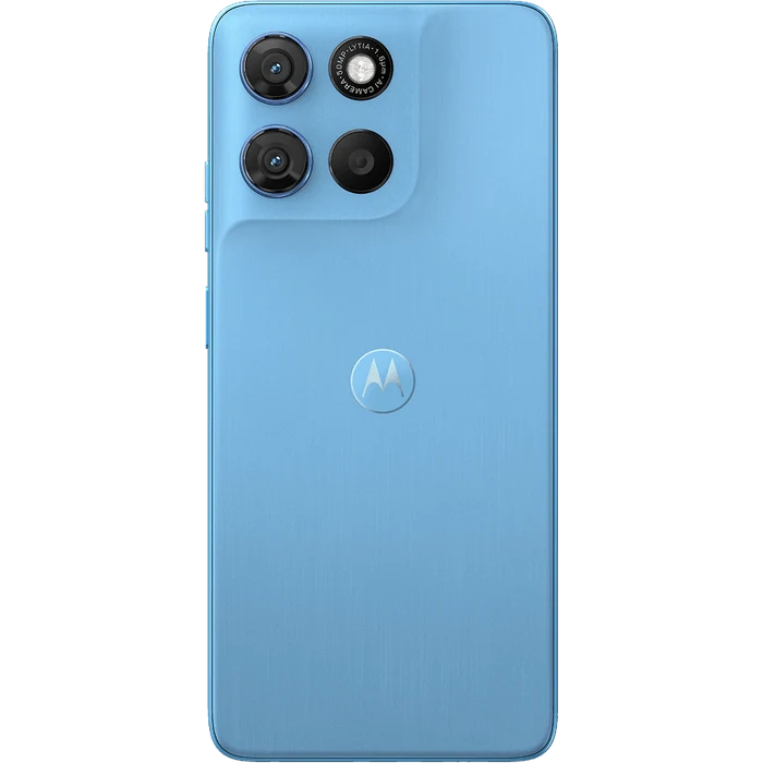 Motorola Moto G Max 5G in Pantone Alaskan Blue, back view with the camera module