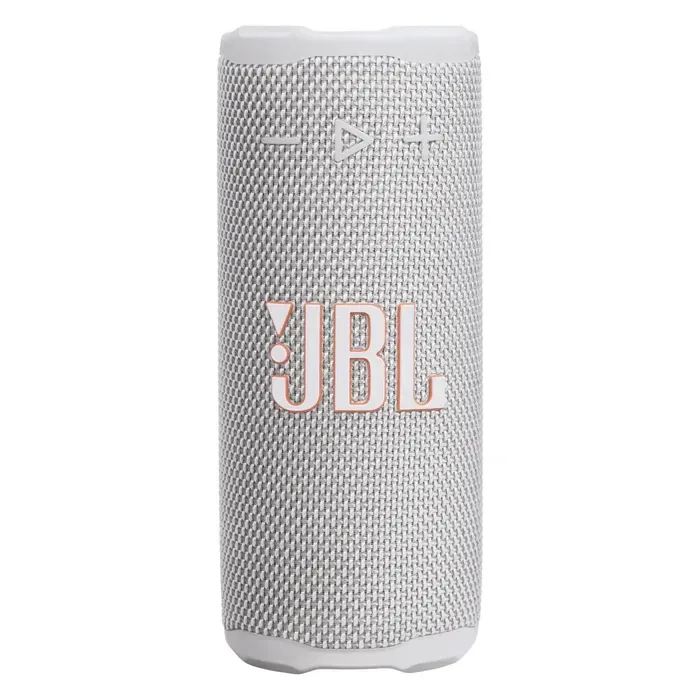 JBL Grip portable Bluetooth speaker in White, front view
