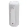 JBL Grip portable Bluetooth speaker in White, back view with rope loop and light panel