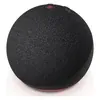 Amazon Echo Dot 5th Gen smart speaker in Black, front view with mic off