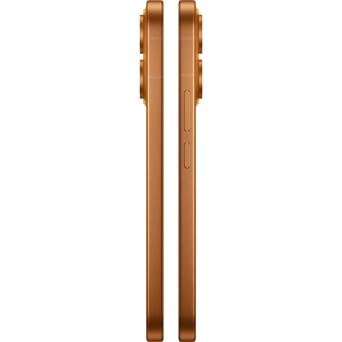 Vivo V80 5G in Sunrise Anthem, left and right sides