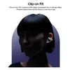 boAt Airdopes Loop open ear true wireless earbuds in Lavender Mist, clip-on fit on the outer ear