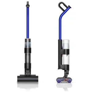 Dyson WashG1 WR01 Wet Floor Cleaner in Ultra Blue/Matt Black, front and side views