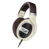 Sennheiser HD 599 open-back headphones in Ivory, angled view with the cable