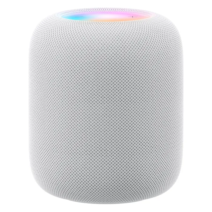 Apple HomePod (2nd Generation) smart speaker in White, front view